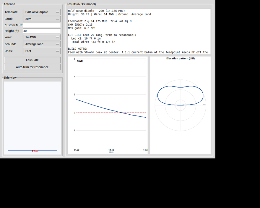 Antenna Builder screenshot